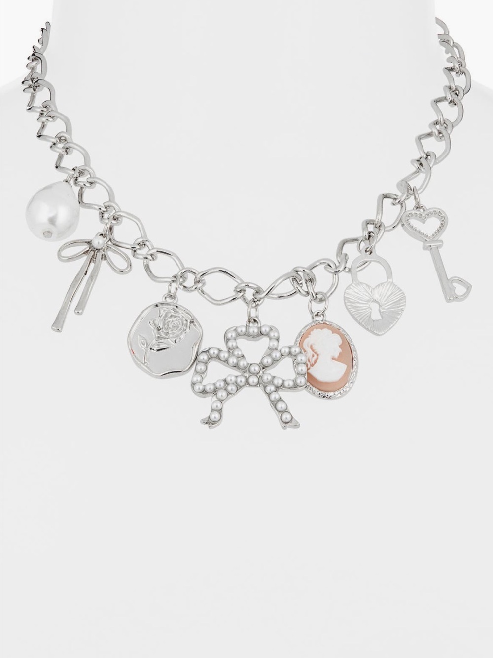BP. Bow Charm Necklace NWT
